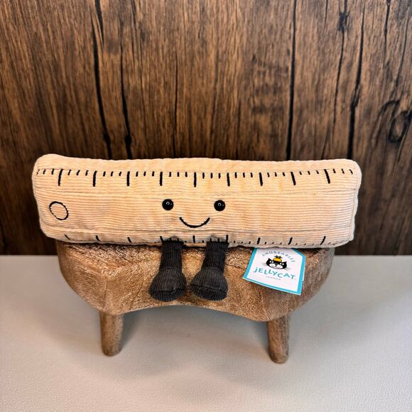 Jellycat Ruler NEW! Jellycat FAST SHIP Jellycat Amuseables Ruler - Picture 3 of 6